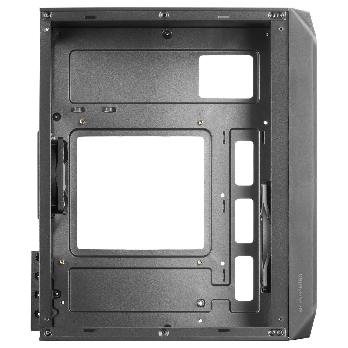 BOITIER MINI TOUR MICRO ATX MARS GAMING MC-S2 RGB AVEC PANNEAU VITR (NOIR)