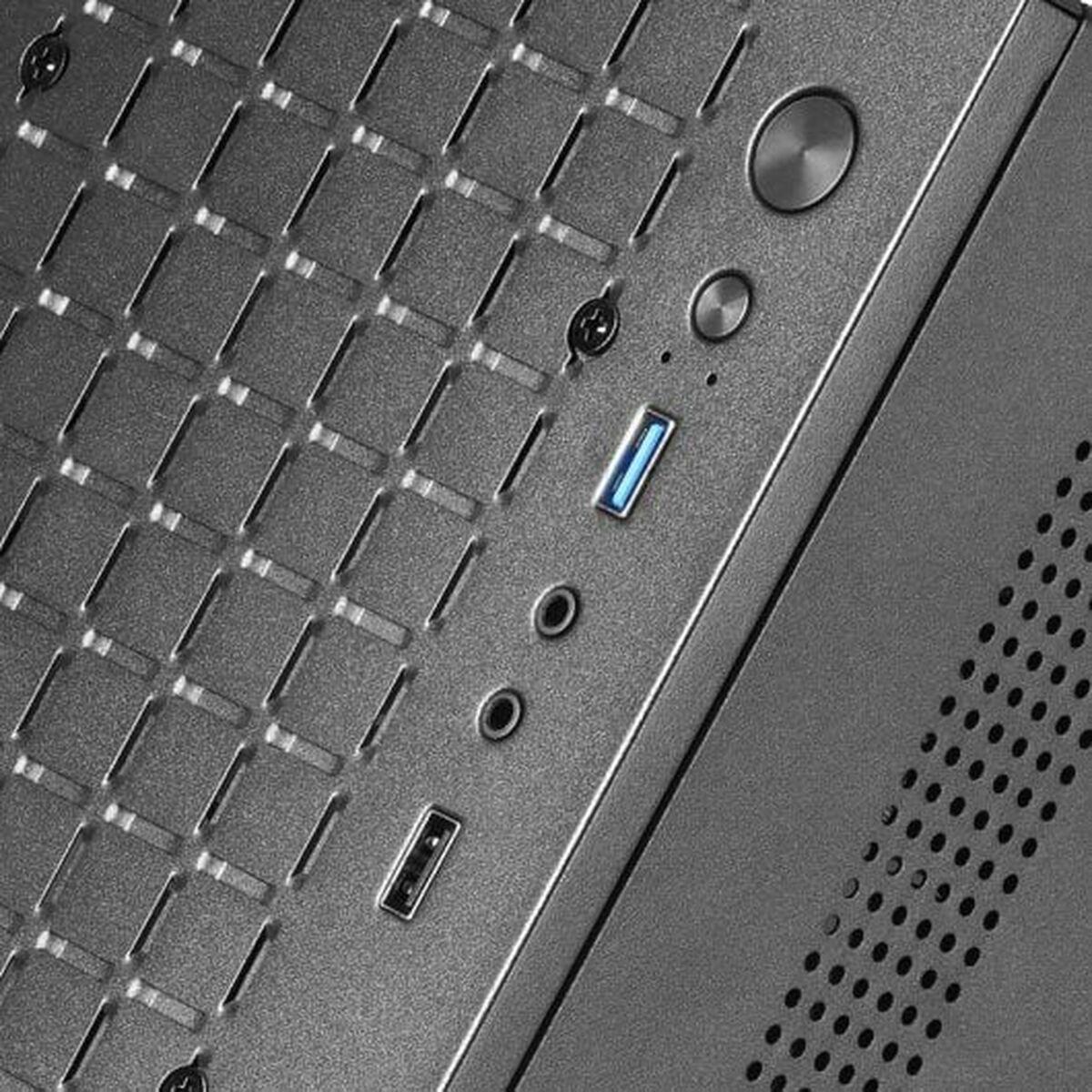 BOITIER MINI TOUR MICRO ATX MARS GAMING MC-1000 AVEC PANNEAU VITRÃƒâ€° (NOIR)