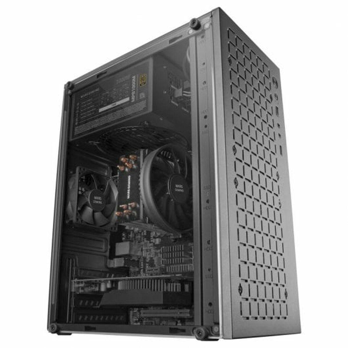 BOITIER MINI TOUR MICRO ATX MARS GAMING MC-1000 AVEC PANNEAU VITRÃƒâ€° (NOIR)