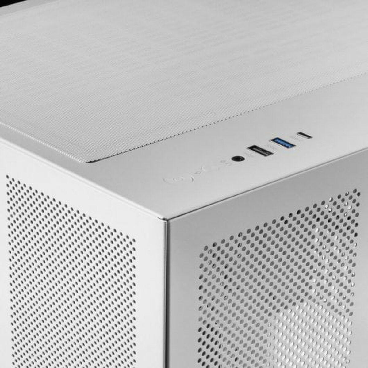 BOITIER MINI TOUR MICRO ATX MARS GAMING MC-NOVA AVEC PANNEAUX VITRS (BLANC)