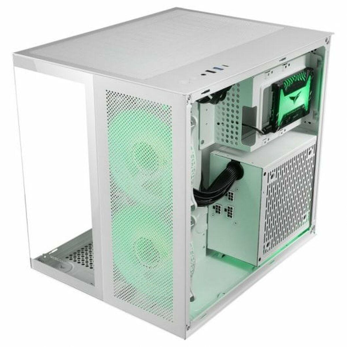 BOITIER MINI TOUR MICRO ATX MARS GAMING MC-NOVA AVEC PANNEAUX VITRS (BLANC)