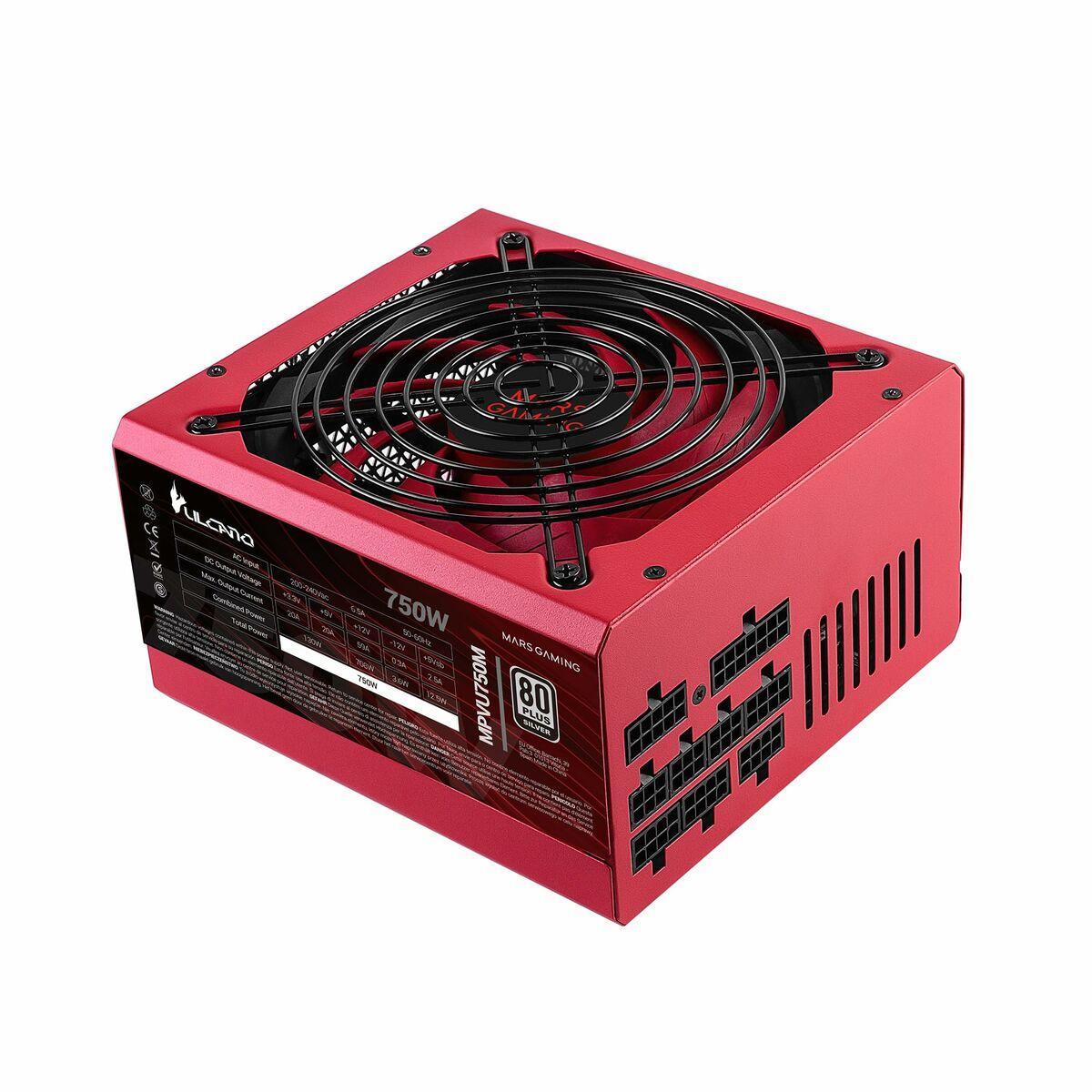 MARS GIMING FORTE MPVU750M 750W FM PSU80Plus RED