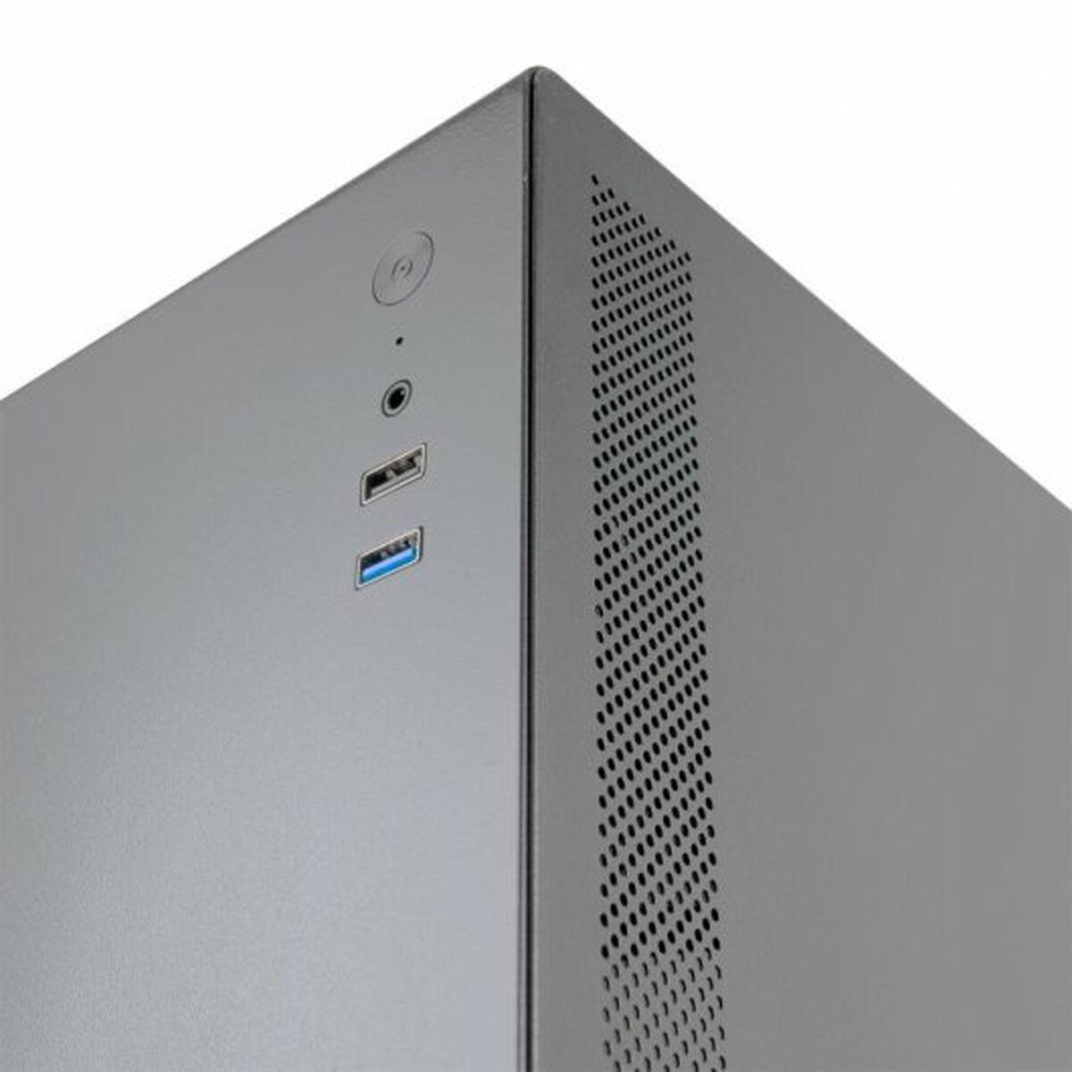 Tacens Microatx NOVAX Scatola nera in metallo
