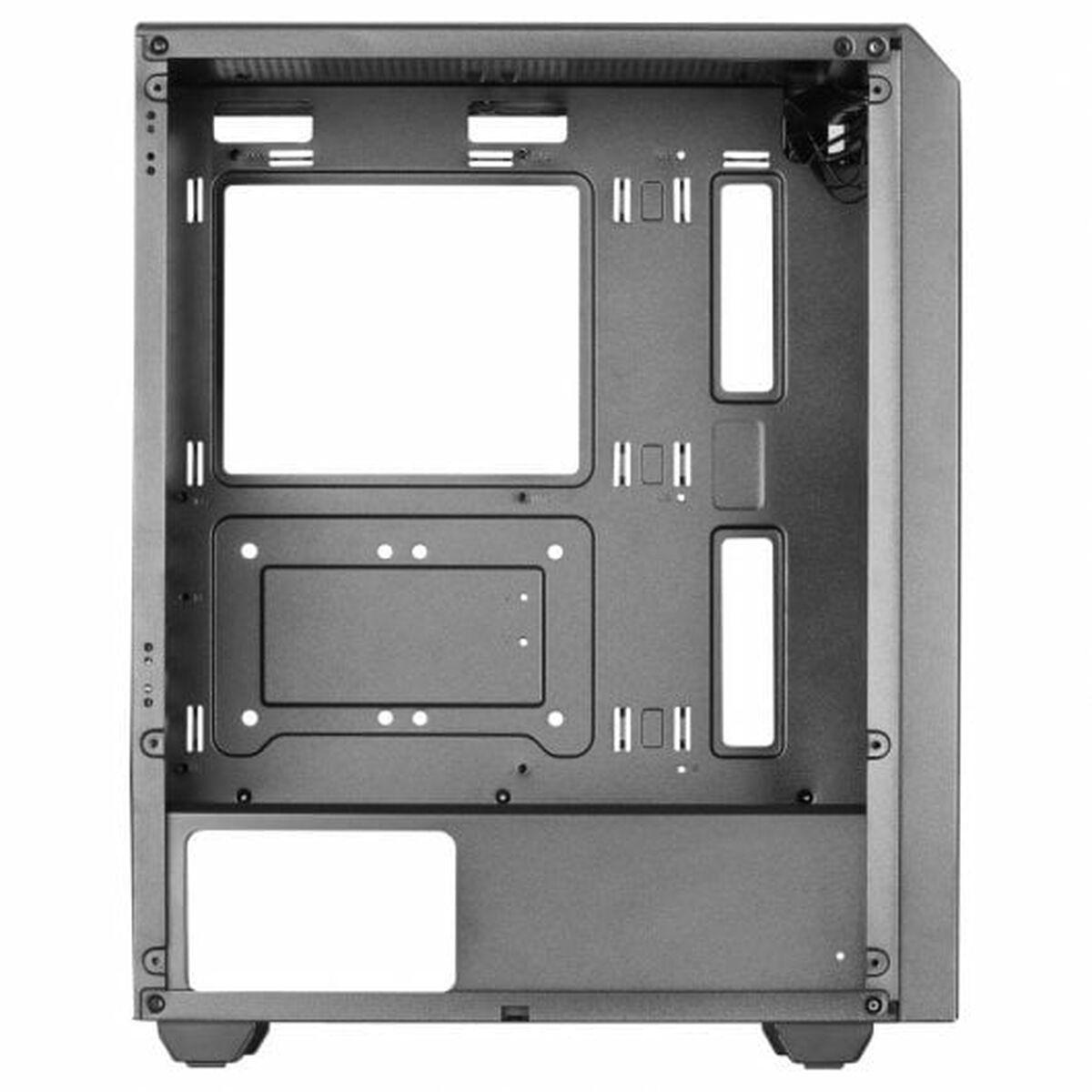 Custodia da gaming Mars Gaming MC-MAG - Doppia griglia magnetica - Vetro temperato - 3 ventole RGB - Supporto raffreddamento a