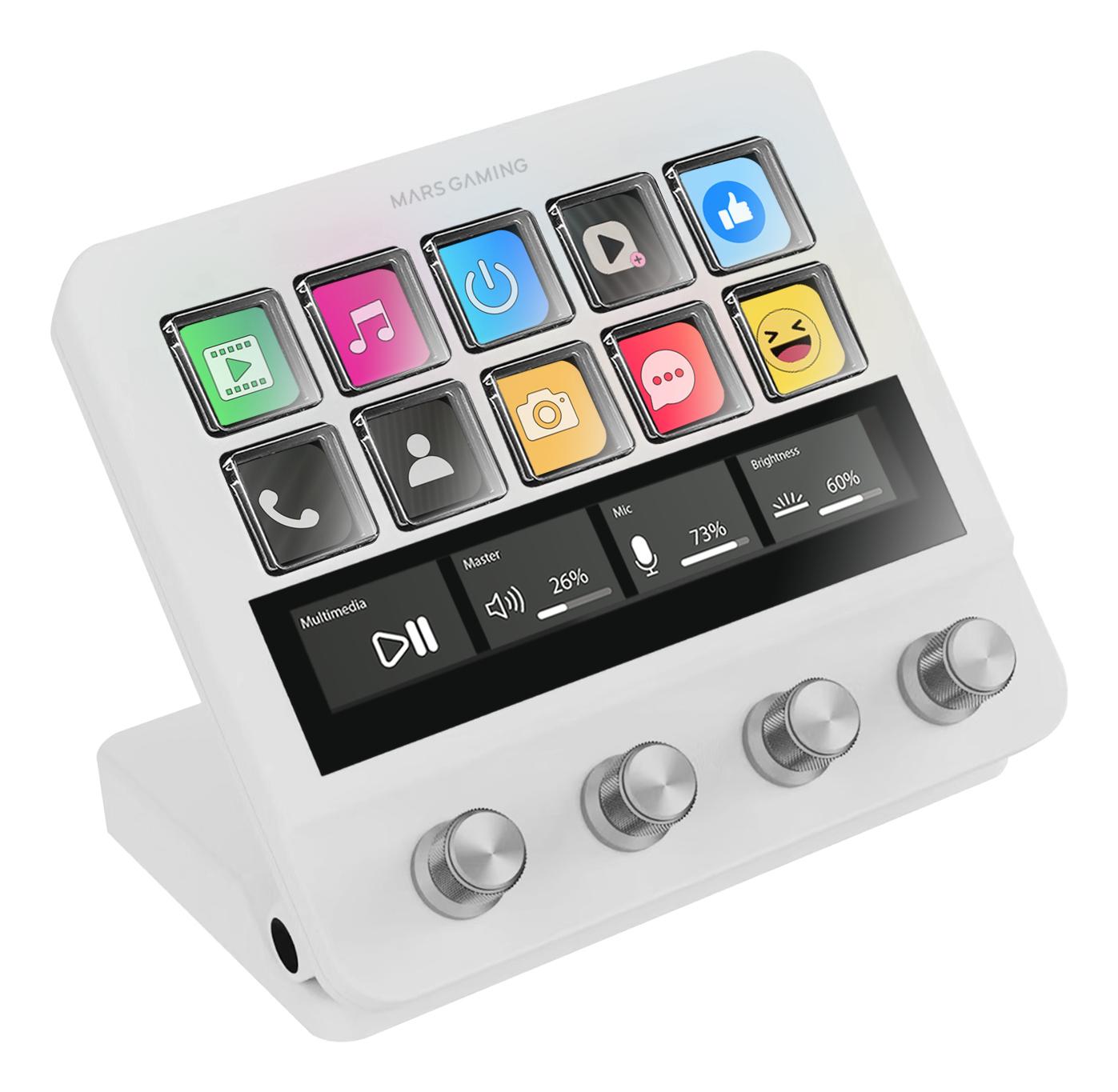 Mars Gaming MS-DPROW Bianco...