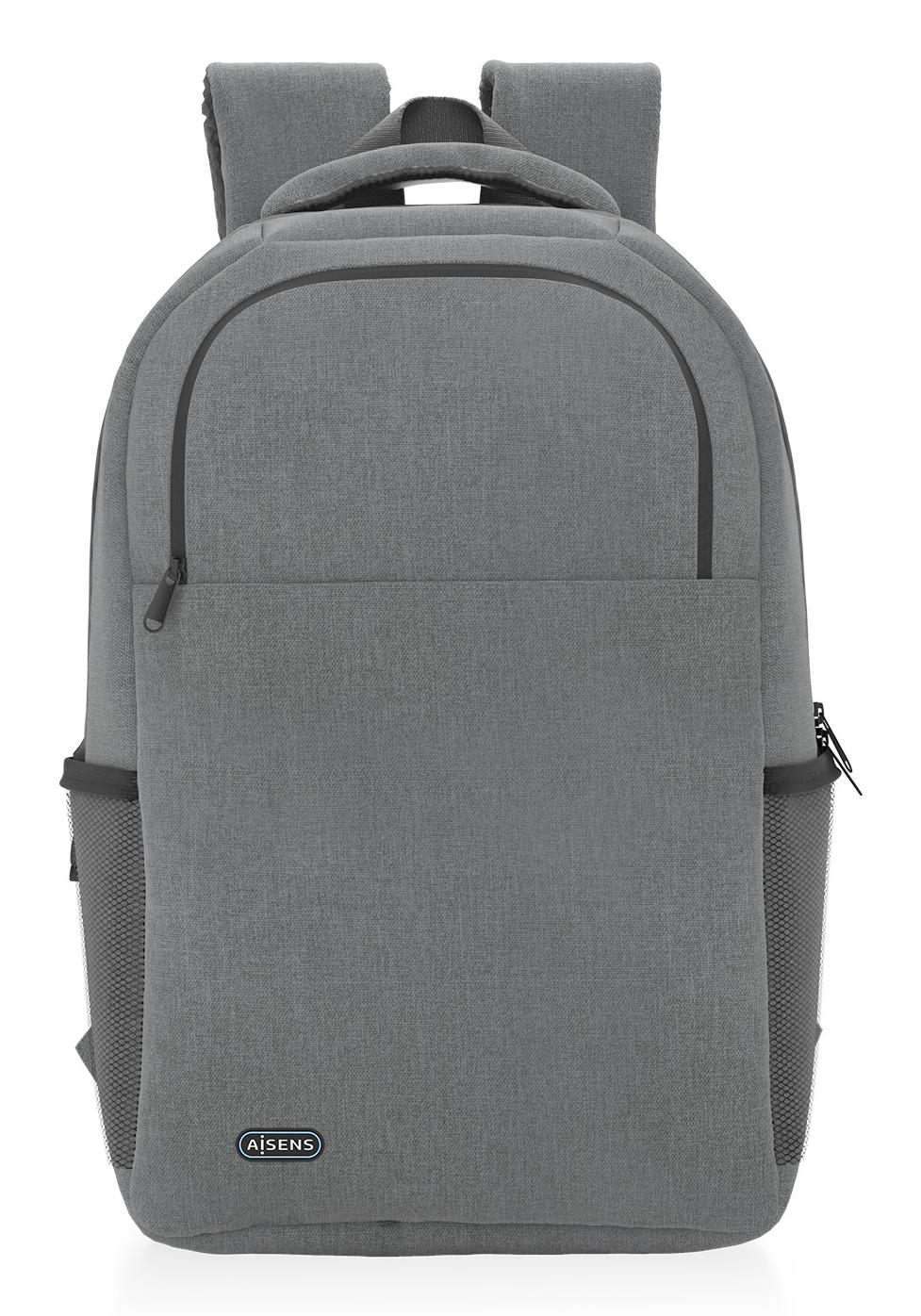 AISENS ASBG-BP083-GR borsa per laptop 396 cm (15.6") Zaino Grigio