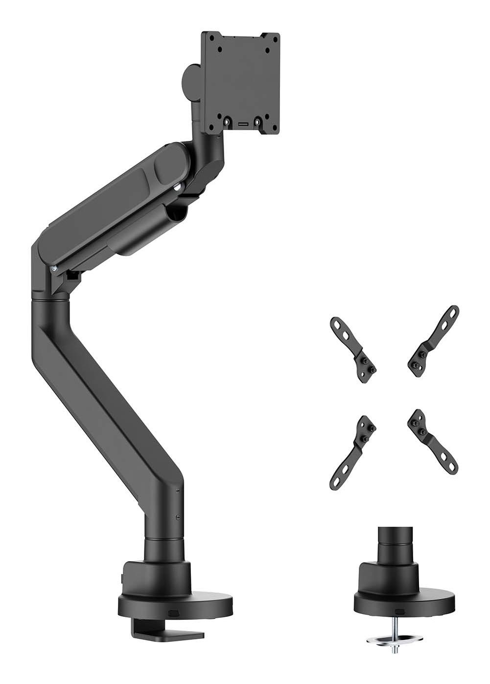 AISENS DT57TSR-307 Supporti a parete per TV 1448 cm (57") Scrivania Nero