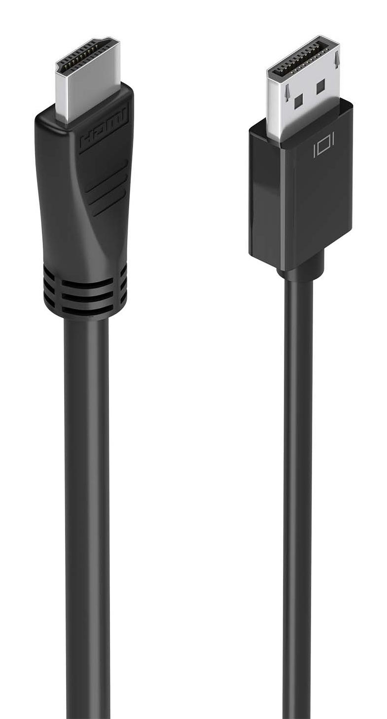 AISENS A125-0896 cavo e adattatore video 5 m DisplayPort HDMI tipo A (Standard) Nero