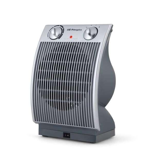 Riscaldatore compatto e oscillante Orbegozo FH 6035 - Calore istantaneo - Termostato regolabile - Funzione ventola - Protezione