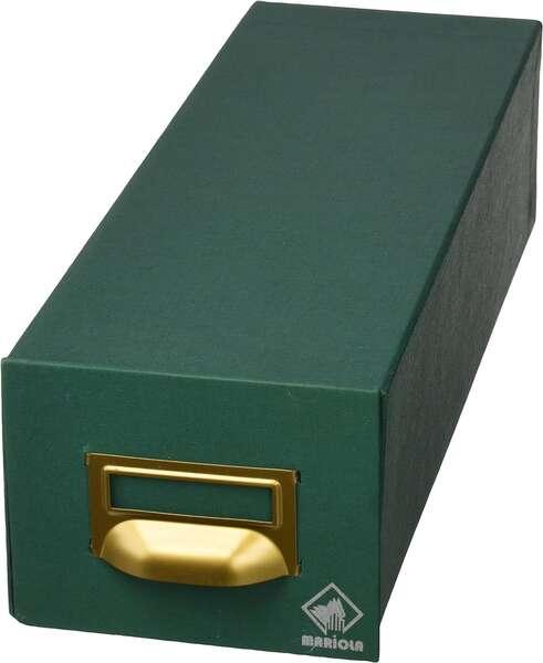 Cartella Mariola in Cartoncino Foderato in Geltex NÃ‚Â°3 per 1000 Fiche - Misure 180x125x350mm - Resistente e Durevole - C