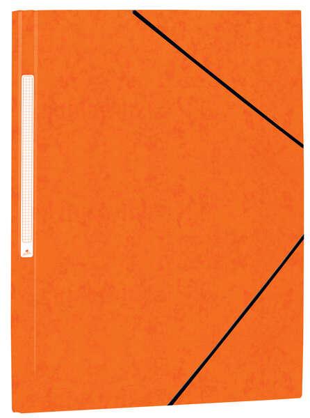 Mariola Simil Cartella in Cartoncino Prespan con Etichetta sul Dorso Folio 500gr/m2 - Misure 34x25cm - Chiusura con Gomma Elast