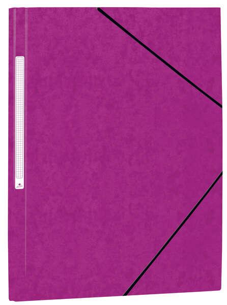 Mariola Simil Cartella in Cartoncino Prespan con Etichetta sul Dorso Folio 500gr/m2 - Misure 34x25cm - Chiusura con Gomma Elast
