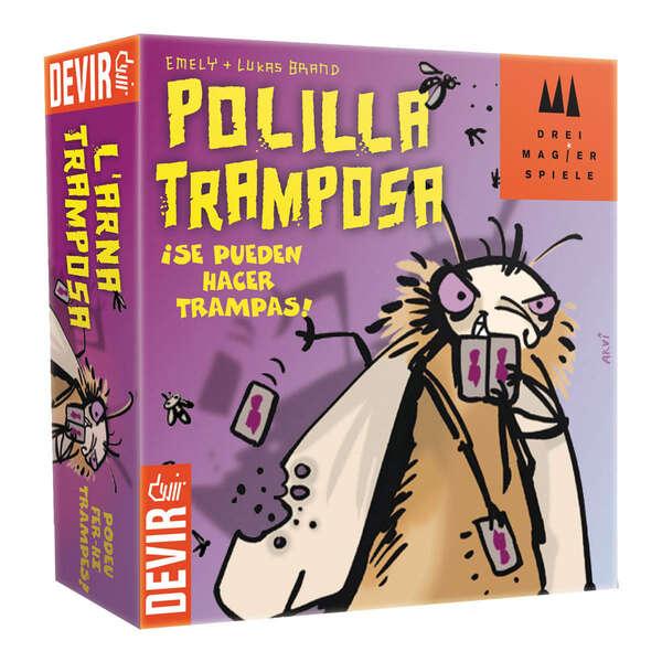 Gioco di carte La Falena Traditrice - Tema insetti/umorismo - Giorni da 3 a 5 giocatori - Et 7 - Durata 30 min. AC.