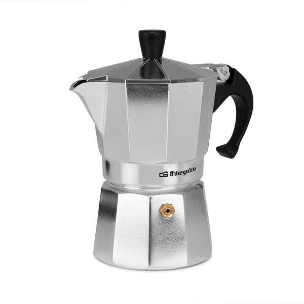 Orbegozo KF 300 Caffettiera in Alluminio per 3 Tazze - Prepara Deliziosi CaffÃƒÂ¨ in Pochi Minuti in Qualsiasi Cucina - Man