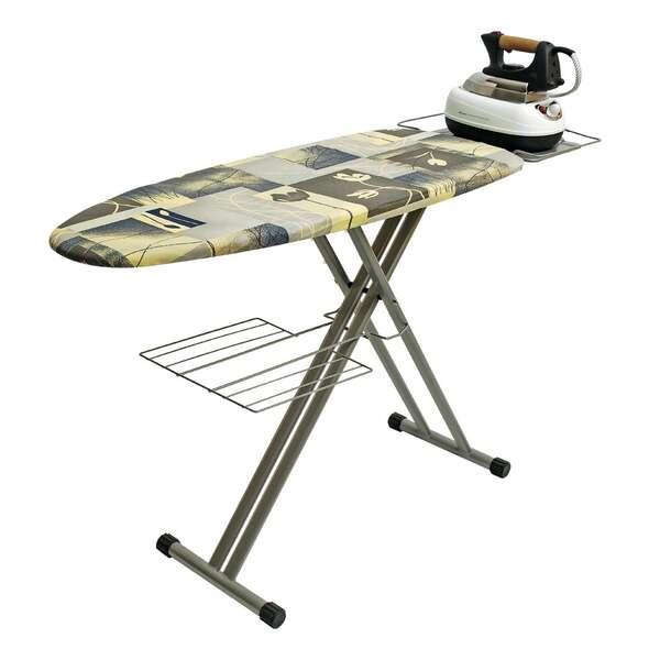 Asse da Stiro Professionale Orbegozo TP 4000 - Superficie in Cotone per Finiture Perfette - Supporto Sicuro per Centri Stiro -