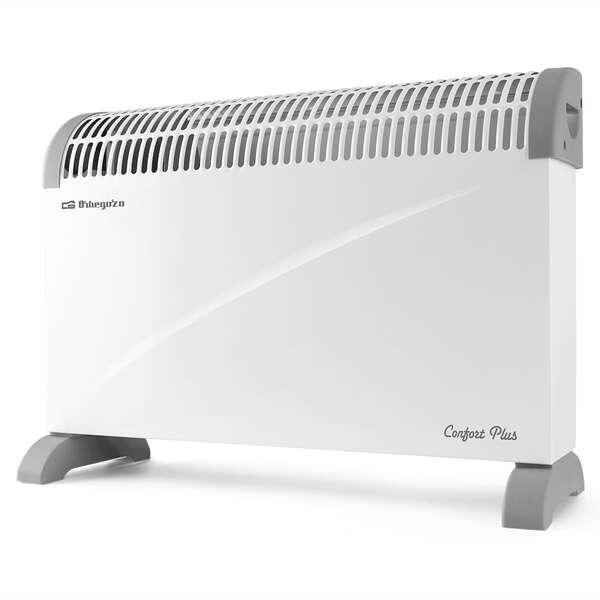 Orbegozo Termoconvettore Orbegozo CV 2300 - Espulsione Aria Calda dall'Alto - Controllo con Interruttori Illuminati e Termostat