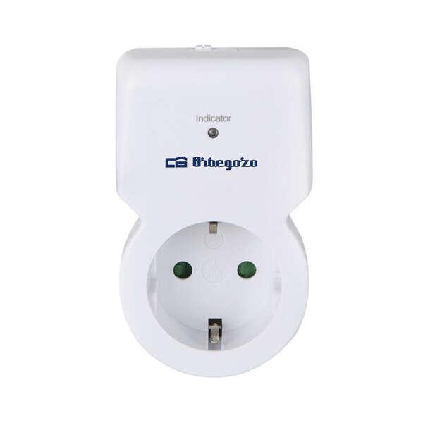 Orbegozo Pg 30 Spina Wireless con Telecomando - Controlla i tuoi Dispositivi a Distanza - 4 Frequenze Possibili - Portata Massi