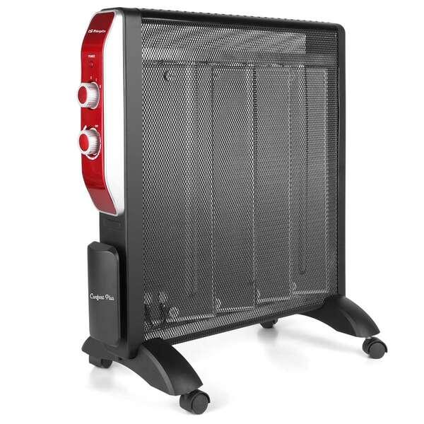 Radiatore in Mica Orbegozo RMN 2050 - Potente e Sicuro - Calore Istantaneo in 1 Minuto - Termostato Regolabile - Sistema Antiri