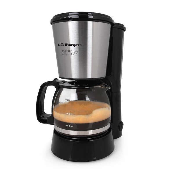 Orbegozo CG 4016 Macchina per caffè americano Aroma Perfetto - Potenza 650 W - Capacit 6 Tazze - Filtro Permanente - Serbatoi
