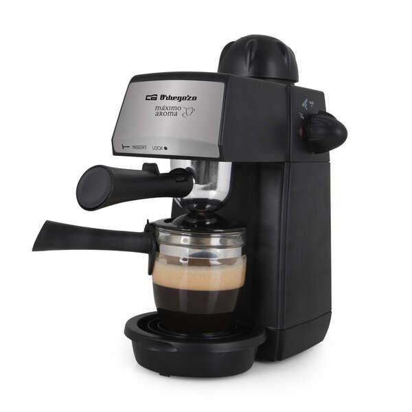 Caffettiera a Pressione Orbegozo EXP 4600 - Innovazione in cucina per gustare un caffè delizioso e veloce - Pressione 5 Bar -