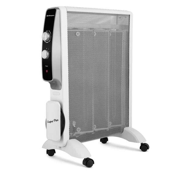 Radiatore in mica Orbegozo RMN 1575 - Potente e sicuro - Calore istantaneo in 1 minuto - Regolazione della potenza e termostato