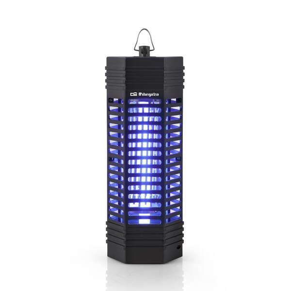 Orbegozo MQ 3006 Insetticida Ecologico - La Luce Ultravioletta Attira le Zanzare - Senza Emissione di Agenti Inquinanti - Grigl