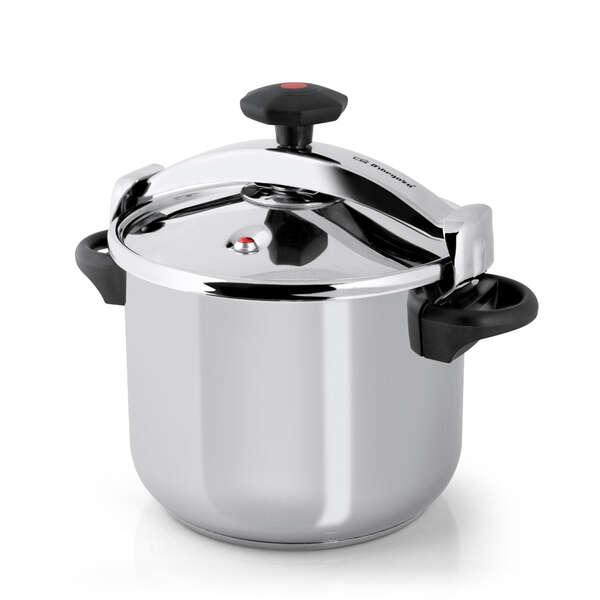 Pentola a Pressione Orbegozo HPL 6070 Classic - Tecnologia e Sicurezza Garantite - Sistema di Chiusura Progressiva - Tripla Sic