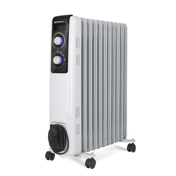 Radiatore olio Orbegozo Serie RF Confort - Potenza Regolabile - Elevata Inerzia Termica - Sicuro e Silenzioso - Facile da Trasp