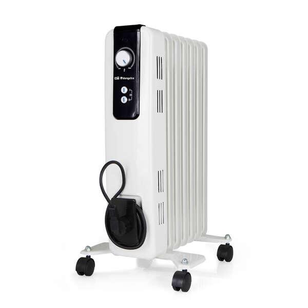Radiatore Compatto Orbegozo Serie RH - Potente e Silenzioso - 3 Livelli di Potenza - Termostato Regolabile - Termofusibile di S