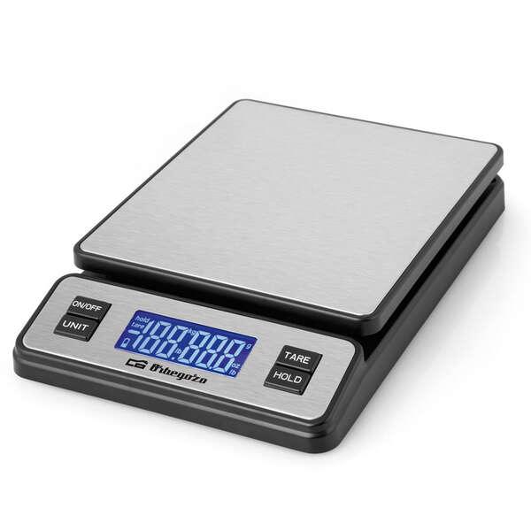 Bilancia da cucina digitale Orbegozo PC 3100 - Schermo LCD - Capacit 40 kg - Connessione USB - Funzione tara - Superficie in a