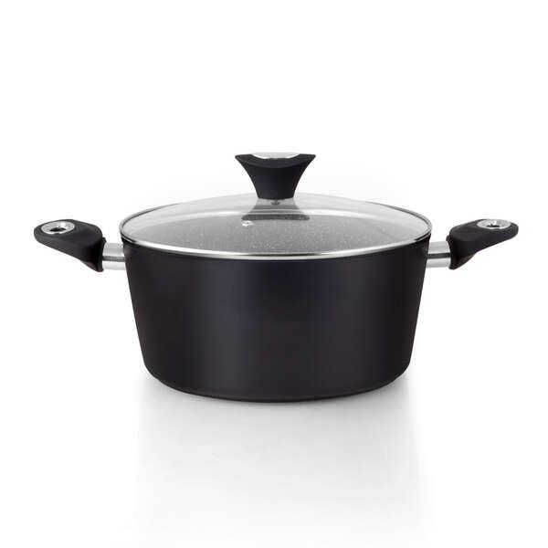 Orbegozo CFM 2028 Casseruola Fundicook in alluminio forgiato con capacità di 509 litri - Antiaderente senza Pfoa - Manico ergo