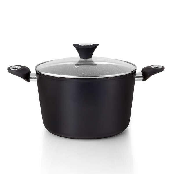 Casseruola Orbegozo CFH 3024 Honda Fundicook - Capacit 6 litri - Alluminio forgiato - Antiaderente - Facile pulizia - Manico e