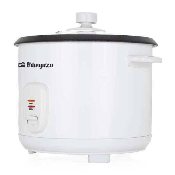 Orbozo Co 3031 Rice Cook - Rice da cucina senza attacco - Capacità 1.8L - Vaporra inclusa - Off automatico - Durabilità ed ec