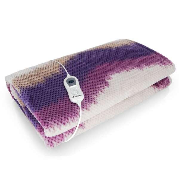Coperta elettrica a calore istantaneo Orbegozo - 3 livelli di potenza - Controllo elettronico rimovibile - Fodera lavabile - De