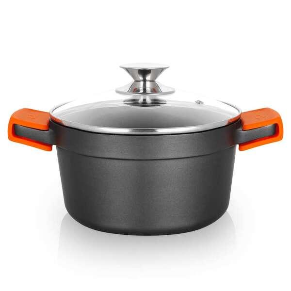 Orbegozo CDH 3020 - Casseruola in Resistente Alluminio Pressofuso - Versatilit e Sicurezza in Cucina - Antiaderente e Adatta a