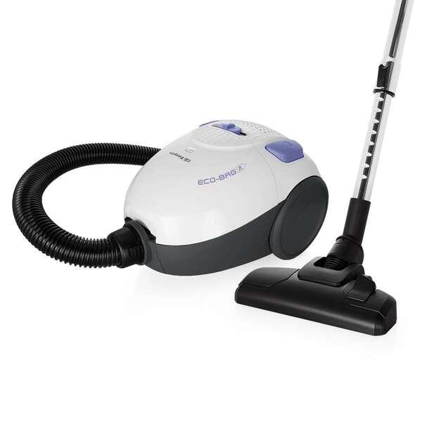 Orbegozo AP 7007 Aspirapolvere efficiente - Potente motore da 800 W - Raggio d'azione di 6 metri - Sacchetto in microfibra con