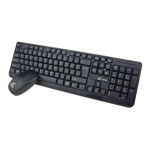 Tastiera per pacchetto wireless Chromad mouse 1200dpi 3 pulsanti
