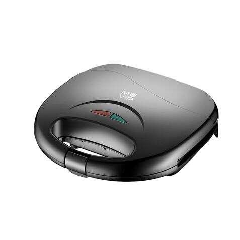 Muvip Sandwich Maker 750W - 2 panini - Piatti tagliati in Medi - Facile pulizia