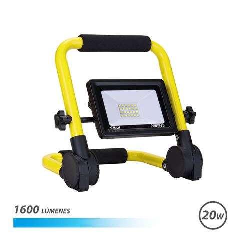 Focus LED ELBAT con supporto a piede 20W - 1600LM - Luce Fredda 6500K - Cavo 150 m