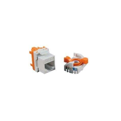 Cromad Connettore Femmina RJ45 Cat.6 Rotante UTP 180Ã‚Âº - Senza strumenti