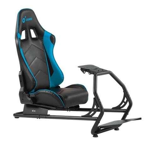 Simulatore di strada Cromad R2 - supporto pedaliera e volante - completamente regolabile - tetto - peso massimo 100 kg