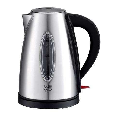 Impostazione per acqua elettrica Muvip 2200W - Capacit 1.7L - Corpo in acciaio inossidabile - Indicatore di tensione - Base gi
