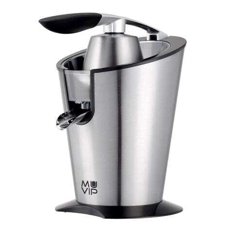 Muvip Electrical Exprer INOX 600W - Corpo maniglia e filtro in acciaio inox - Sistema antigonato - 2 tag coni