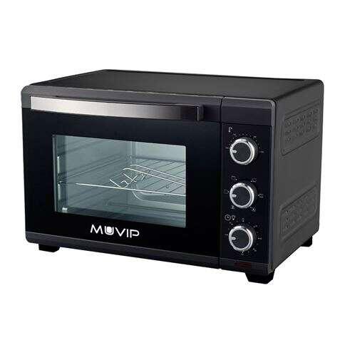 Forno Muvip 1600W 25L - Regolatore di temperatura 100 -230 - Esterno nel forno