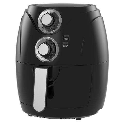 Muvip Friggitore per aria calda - 23 L - 1300 W - Temperatura regolabile - Timer - Pentola antidolore