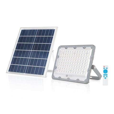 Focus solare Elbat 50W - 1440LM - Luce fredda 6500K - Autonomia fino a 2 giorni - Controllo remoto - IP67