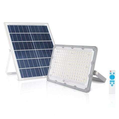 Elbat Solar Focus LED 100W - 2700LM - Luce Fredda 6500K - Autonomia fino a 2 giorni - Controllo Remoto - IP67