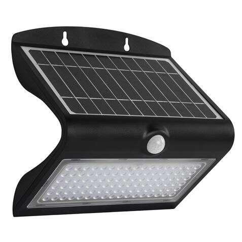 Elbat applica LED solare LIX 8W - 850LM - Luce fredda 6000K - Luce di qualit 3000K - Sensore di movimento