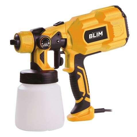 Vernice Elettrica BLIM - Potenza 550 W - Serbatoio da 800 ml - Regolazione flusso - Ugello da 1.8 mm - colore giallo