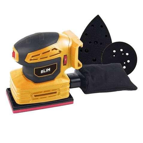 Multilevigatrice BLIM a 3 velocit una batteria 20V 2Ah - rotativa triangolare e rettangolare - Velocit 7000-13000 giri/min -